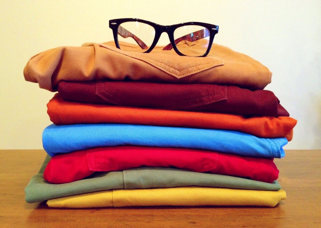 kolorowe ubrania