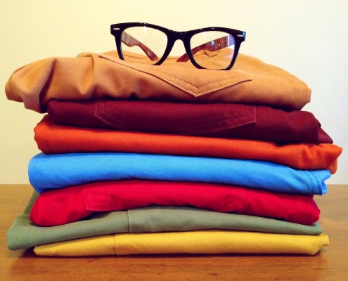 kolorowe ubrania